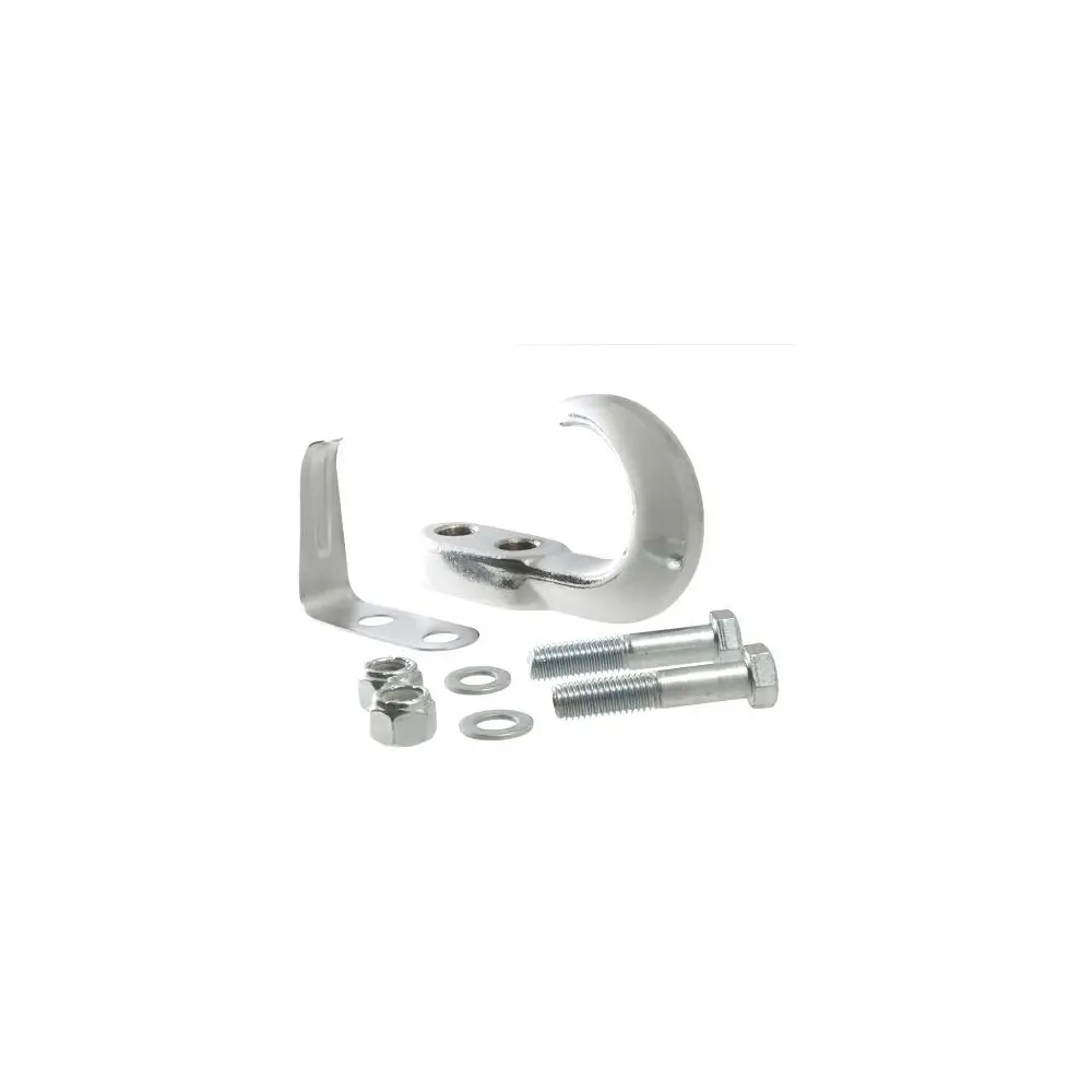 Tow Hook W/ Hardware - 10,000 lbs. - Chrome - 22401